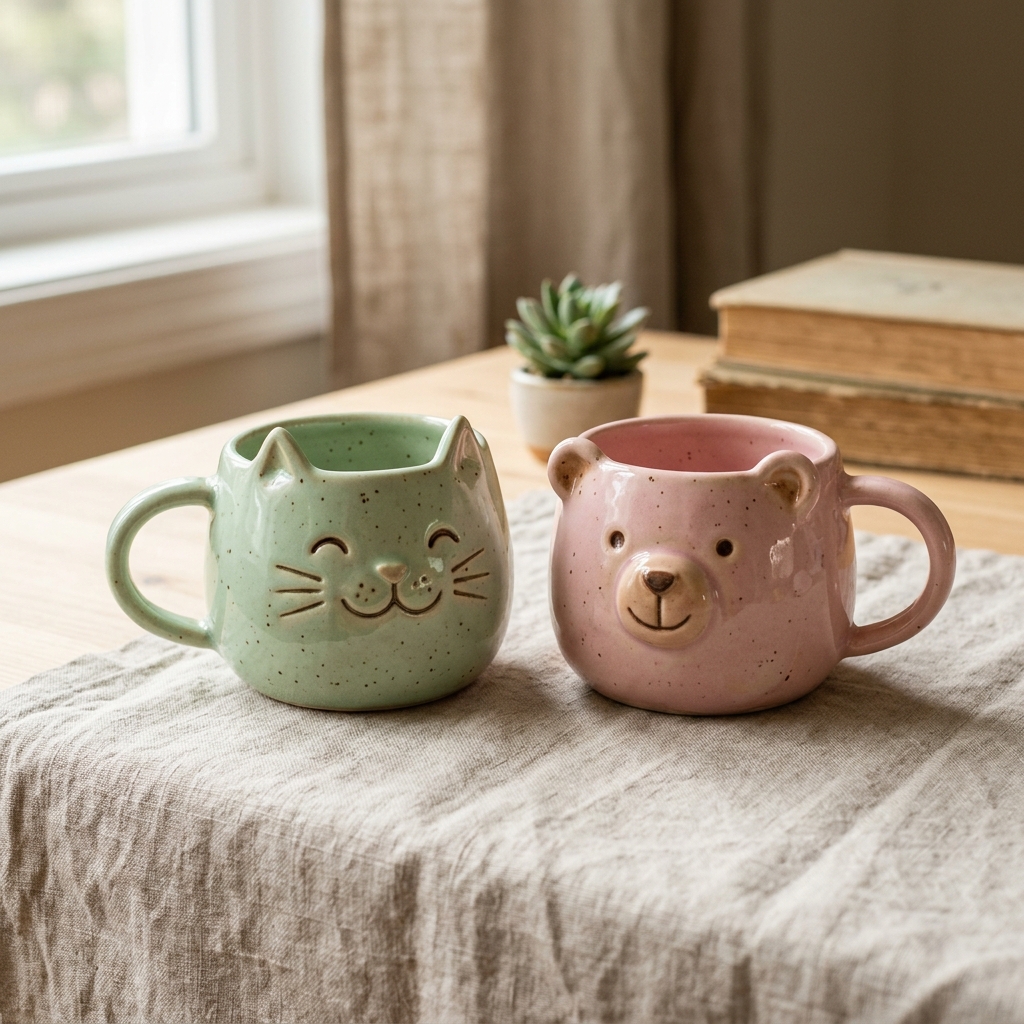 Cute Animal Mugs