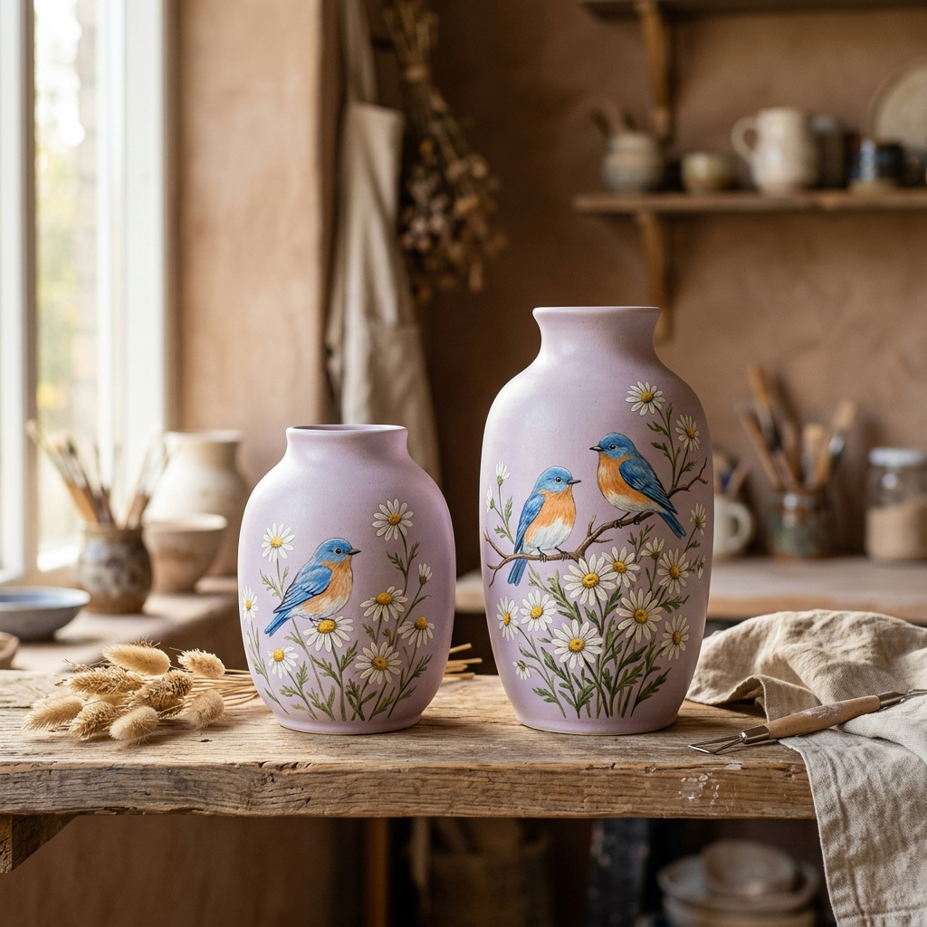 Pastel Vases