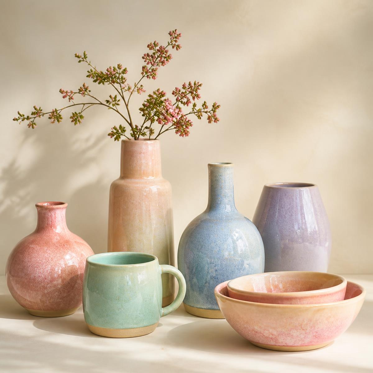Pastel Ceramic Set